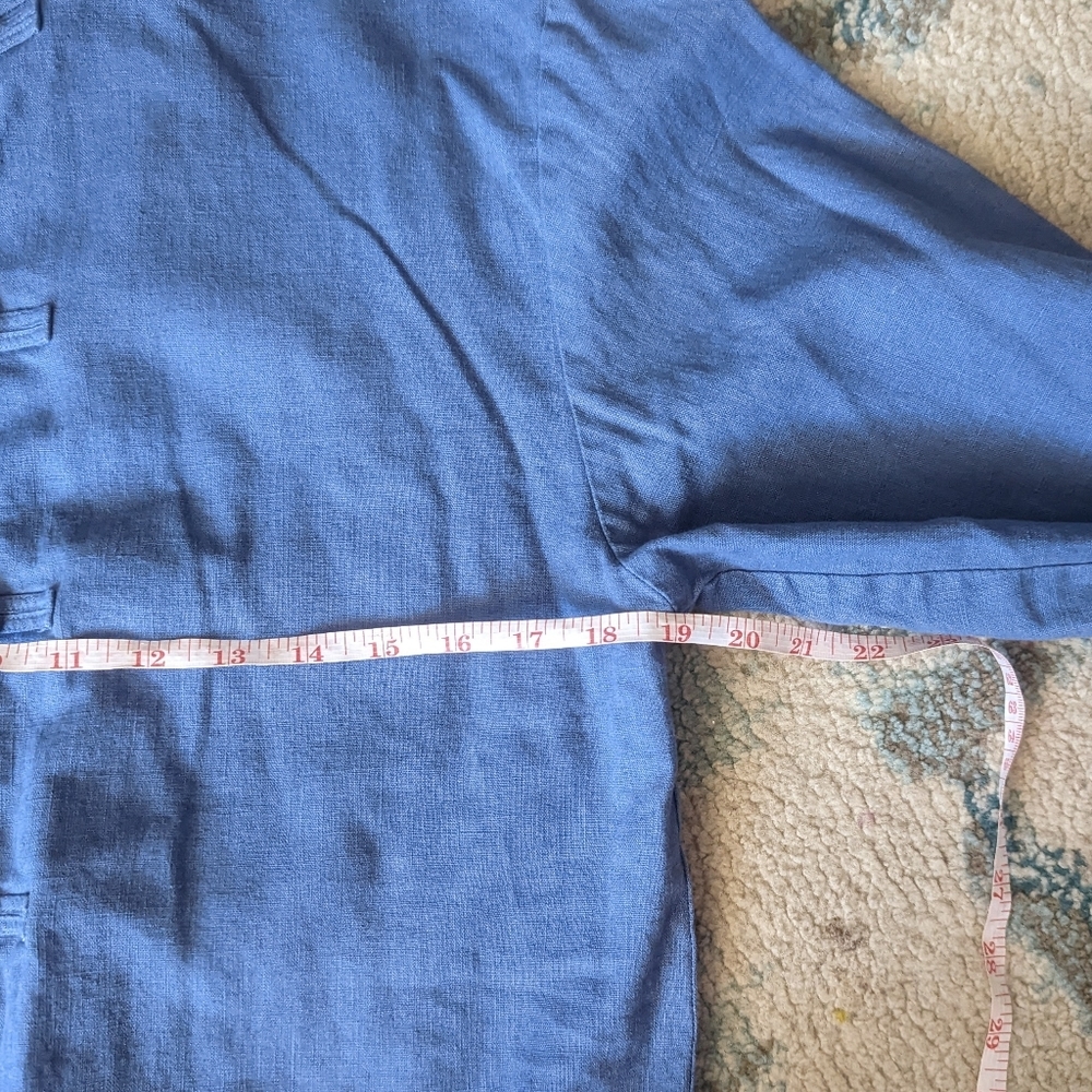 Harry And David's Northwest Express Asian Style Jean Shirt Size M - Picture 10 of 10